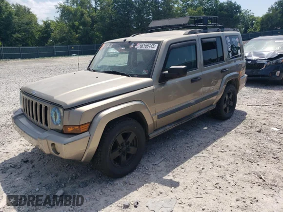 ✅ 2006 Jeep Commander • VIN: 1J8HG48N66C285969 • Lot: 66166145. Listed on Copart with 193,044 mi. Free auction sales archive from the USA and detailed vehicle history report at DreamBid. Image 1.