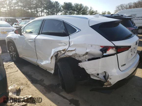 ✅ 2020 Lexus NX 300 F Sport • VIN: JTJSARDZ5L5005590 • Lot: 71246442. Listed on Copart with 43,240 mi. Free auction sales archive from the USA and detailed vehicle history report at DreamBid. Image 2.