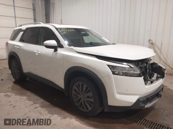 ✅ 2022 Nissan Pathfinder SL • VIN: 5N1DR3CE5NC201474 • Лот: 40972218. Опубликован ранее на IAAI с пробегом 60 435 миль. Бесплатный доступ к архиву аукционных продаж из США и подробный отчёт об истории автомобиля на DreamBid. Изображение 1.