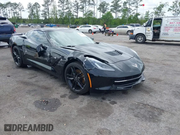 ✅ 2014 Chevrolet Corvette Z51 3LT • VIN: 1G1YL2D70E5104634 • Lot: 44760489. Listed on IAAI with Not provided. Free auction sales archive from the USA and detailed vehicle history report at DreamBid. Image 1.