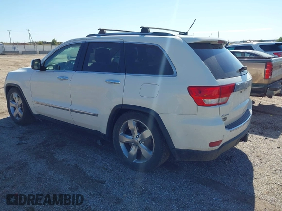 ✅ 2012 Jeep Grand Cherokee Overland Summit • VIN: 1C4RJFCG4CC292335 • Lot: 43394460. Wystawiony na IAAI z przebiegiem 170 799 mil. Bezpłatny archiwum sprzedaży aukcyjnych z USA i szczegółowy raport historii pojazdu na DreamBid. Zdjęcie 3.