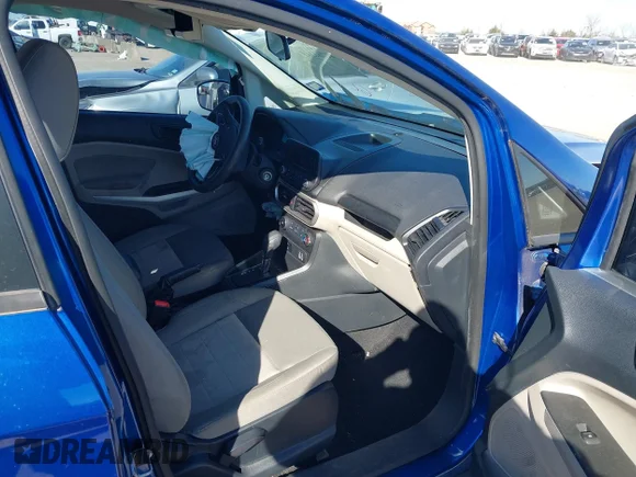 ✅ 2020 Ford EcoSport S • VIN: MAJ3S2FE7LC378945 • Lot: 41262349. Wystawiony na IAAI z przebiegiem 30 170 mil. Bezpłatny archiwum sprzedaży aukcyjnych z USA i szczegółowy raport historii pojazdu na DreamBid. Zdjęcie 5.