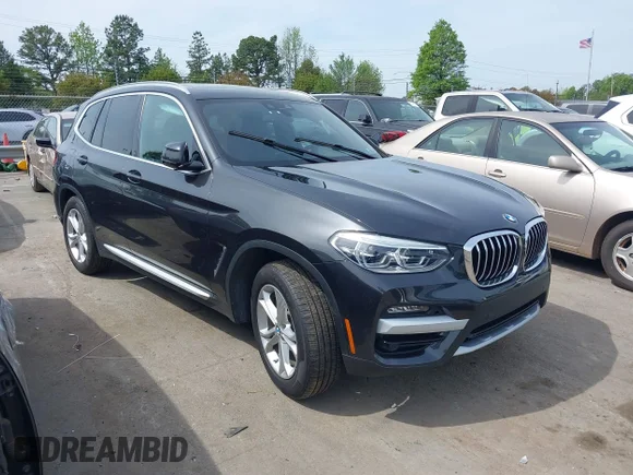✅ 2021 BMW X3 xDrive30i • VIN: 5UXTY5C05M9G01728 • Лот: 44815915. Опубліковано раніше на IAAI з пробігом 54 167 миль. Безкоштовний доступ до архіву аукціонних продажів зі США та докладний звіт про історію автомобіля на DreamBid. Зображення 1.