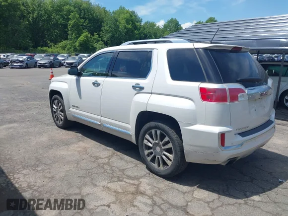 ✅ 2016 GMC Terrain Denali • VIN: 2GKFLVE3XG6293123 • Лот: 45202769. Опубліковано раніше на IAAI з пробігом 96 127 миль. Безкоштовний доступ до архіву аукціонних продажів зі США та докладний звіт про історію автомобіля на DreamBid. Зображення 3.