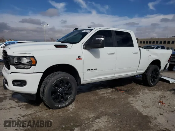 ✅ 2024 Ram 2500 Lone Star • VIN: 3C6UR5DLXRG317129 • Лот: 47662145. Опубліковано раніше на Copart з пробігом 5 912 миль. Безкоштовний доступ до архіву аукціонних продажів зі США та докладний звіт про історію автомобіля на DreamBid. Зображення 1.