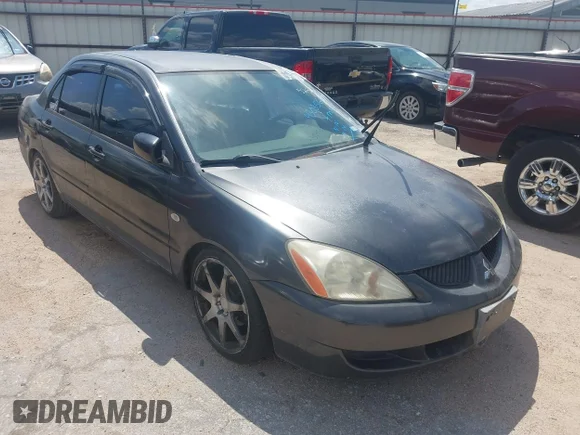 ✅ 2004 Mitsubishi Lancer ES • VIN: JA3AJ26E44U065253 • Lot: 43035666. Wystawiony na IAAI z przebiegiem 171 672 mil. Bezpłatny archiwum sprzedaży aukcyjnych z USA i szczegółowy raport historii pojazdu na DreamBid. Zdjęcie 1.