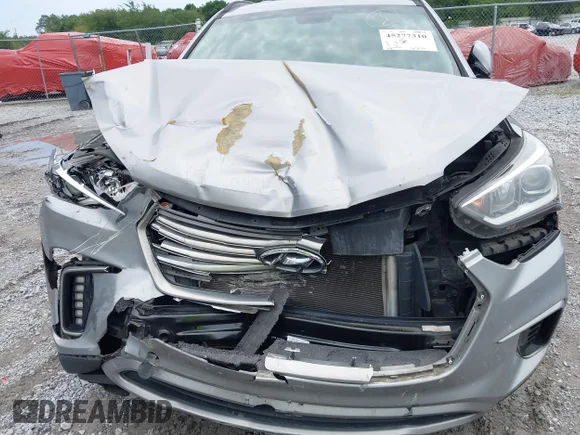 ✅ 2017 Hyundai Santa Fe SE • VIN: KM8SM4HF1HU200446 • Lot: 45277310. Wystawiony na IAAI z przebiegiem 184 196 mil. Bezpłatny archiwum sprzedaży aukcyjnych z USA i szczegółowy raport historii pojazdu na DreamBid. Zdjęcie 6.