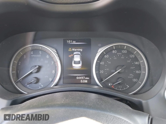✅ 2019 Infiniti Q50 Luxe • VIN: JN1EV7AR2KM550828 • Lot: 44792950. Wystawiony na IAAI z przebiegiem 64 497 mil. Bezpłatny archiwum sprzedaży aukcyjnych z USA i szczegółowy raport historii pojazdu na DreamBid. Zdjęcie 7.