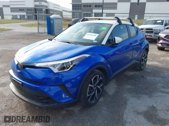 ✅ 2019 Toyota C-HR LE • VIN: JTNKHMBX1K1020074 • Lot: 44522456. Wystawiony na IAAI z przebiegiem 42 108 mil. Bezpłatny archiwum sprzedaży aukcyjnych z USA i szczegółowy raport historii pojazdu na DreamBid. Zdjęcie 2.