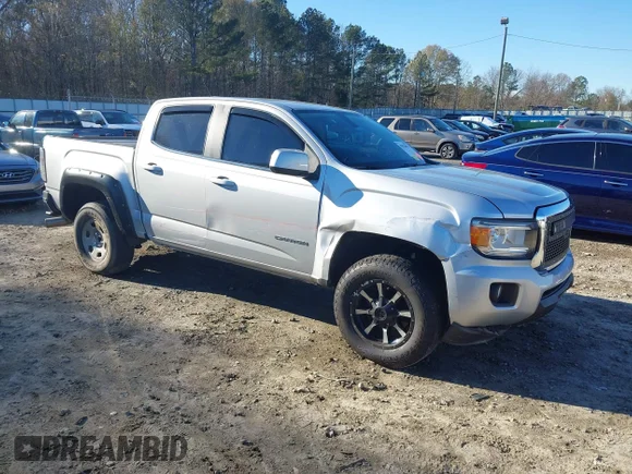 ✅ 2016 GMC Canyon 2WD SLE • VIN: 1GTG5CE38G1358634 • Лот: 43925027. Опубликован ранее на IAAI с пробегом 186 786 миль. Бесплатный доступ к архиву аукционных продаж из США и подробный отчёт об истории автомобиля на DreamBid. Изображение 1.