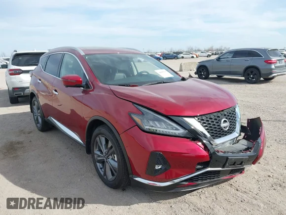 ✅ 2024 Nissan Murano Platinum • VIN: 5N1AZ2DJ9RC124302 • Лот: 44068278. Опубликован ранее на IAAI с пробегом 5 230 миль. Бесплатный доступ к архиву аукционных продаж из США и подробный отчёт об истории автомобиля на DreamBid. Изображение 1.
