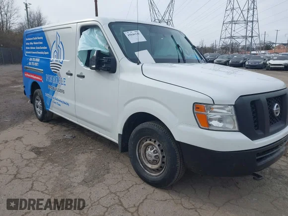 ✅ 2015 Nissan NV Cargo SV • VIN: 1N6AF0KY9FN802836 • Lot: 43846238. Listed on IAAI with 211,783 mi. Free auction sales archive from the USA and detailed vehicle history report at DreamBid. Image 1.