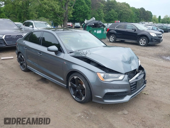 ✅ 2016 Audi A3 Premium • VIN: WAUB8GFF1G1042443 • Lot: 45217924. Wystawiony na IAAI z przebiegiem 57 050 mil. Bezpłatny archiwum sprzedaży aukcyjnych z USA i szczegółowy raport historii pojazdu na DreamBid. Zdjęcie 1.