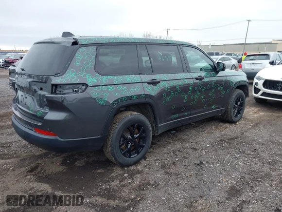 ✅ 2025 Jeep Grand Cherokee Altitude X • VIN: 1C4RJKAG2S8741119 • Лот: 44983971. Опубликован ранее на IAAI с пробегом 2 986 миль. Бесплатный доступ к архиву аукционных продаж из США и подробный отчёт об истории автомобиля на DreamBid. Изображение 4.