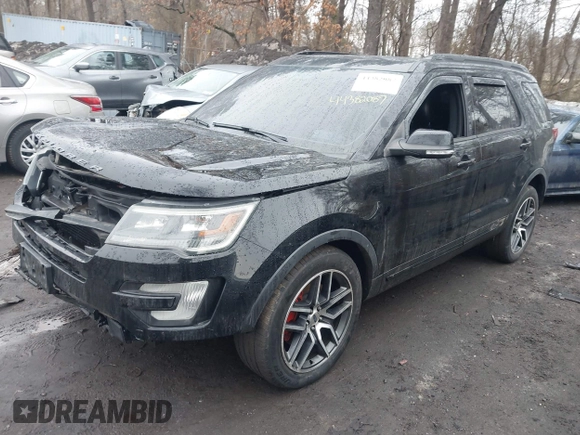 ✅ 2016 Ford Explorer Sport • VIN: 1FM5K8GT0GGD08460 • Lot: 44382087. Wystawiony na IAAI z przebiegiem 126 286 mil. Bezpłatny archiwum sprzedaży aukcyjnych z USA i szczegółowy raport historii pojazdu na DreamBid. Zdjęcie 2.
