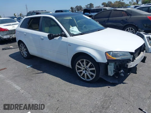 ✅ 2010 Audi A3 Premium Plus • VIN: WAUKEAFM9AA167508 • Lot: 40070075. Listed on IAAI with 139,689 mi. Free auction sales archive from the USA and detailed vehicle history report at DreamBid. Image 1.