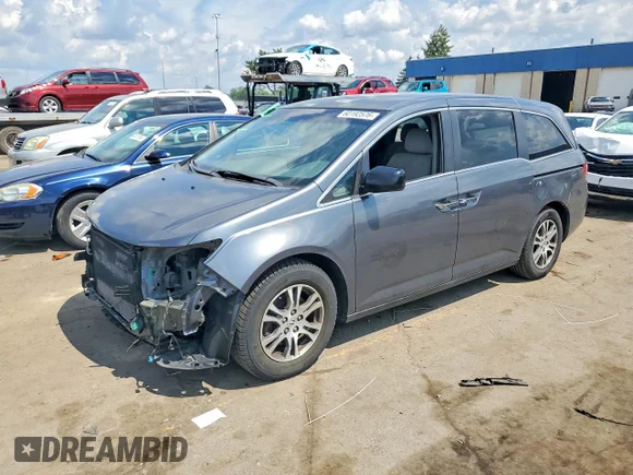 ✅ 2011 Honda Odyssey EX • VIN: 5FNRL5H44BB010148 • Lot: 60192576. Wystawiony na Copart z przebiegiem 154 737 mil. Bezpłatny archiwum sprzedaży aukcyjnych z USA i szczegółowy raport historii pojazdu na DreamBid. Zdjęcie 1.