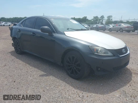 ✅ 2008 Lexus IS 250 • VIN: JTHCK262182023345 • Lot: 45489551. Listed on IAAI with 246,230 mi. Free auction sales archive from the USA and detailed vehicle history report at DreamBid. Image 1.