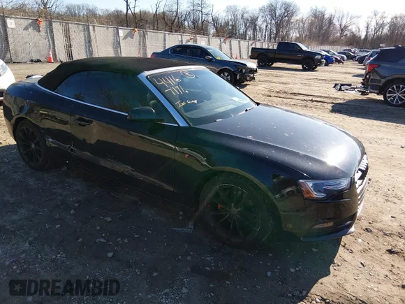 ✅ 2013 Audi A5 Premium Plus • VIN: WAULFAFH0DN001217 • Лот: 44167171. Опубликован ранее на IAAI с пробегом 127 532 миль. Бесплатный доступ к архиву аукционных продаж из США и подробный отчёт об истории автомобиля на DreamBid. Изображение 1.