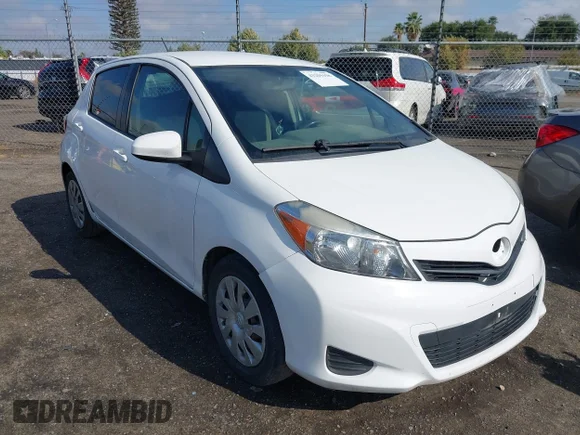 ✅ 2014 Toyota Yaris LE • VIN: JTDKTUD38ED596437 • Lot: 43259458. Listed on IAAI with 128,639 mi. Free auction sales archive from the USA and detailed vehicle history report at DreamBid. Image 1.
