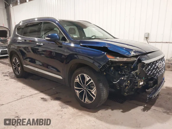 ✅ 2019 Hyundai Santa Fe Limited • VIN: 5NMS5CAA1KH130908 • Lot: 41680107. Listed on IAAI with 44,830 mi. Free auction sales archive from the USA and detailed vehicle history report at DreamBid. Image 1.