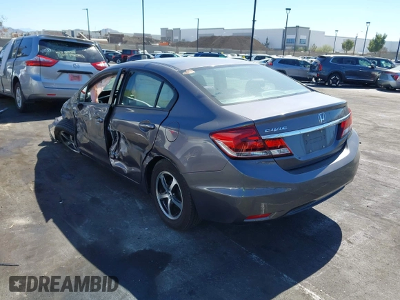 ✅ 2015 Honda Civic SE • VIN: 19XFB2F70FE267627 • Lot: 44584789. Wystawiony na IAAI z przebiegiem 171 170 mil. Bezpłatny archiwum sprzedaży aukcyjnych z USA i szczegółowy raport historii pojazdu na DreamBid. Zdjęcie 3.