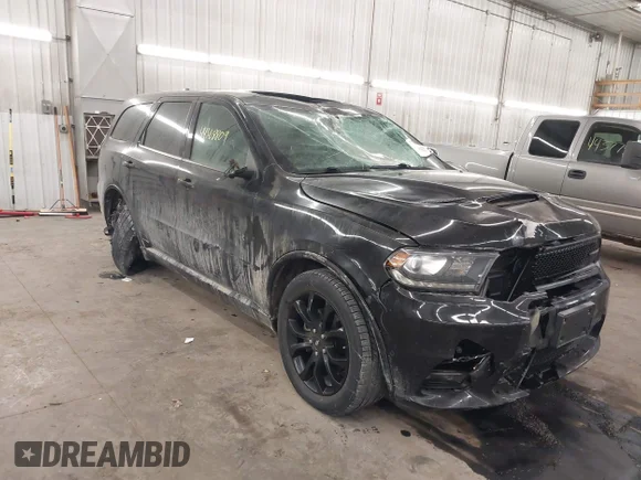✅ 2019 Dodge Durango R/T • VIN: 1C4SDJCT9KC599300 • Лот: 44368809. Опубликован ранее на IAAI с пробегом 101 189 миль. Бесплатный доступ к архиву аукционных продаж из США и подробный отчёт об истории автомобиля на DreamBid. Изображение 1.