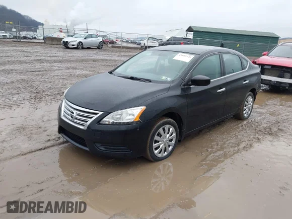 ✅ 2014 Nissan Sentra SV • VIN: 3N1AB7APXEY299080 • Lot: 43985741. Listed on IAAI with 90,056 mi. Free auction sales archive from the USA and detailed vehicle history report at DreamBid. Image 2.