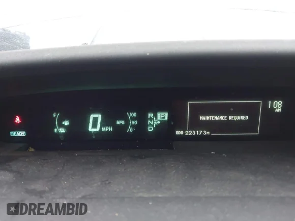 ✅ 2012 Toyota Prius One • VIN: JTDKN3DU3C5465159 • Lot: 44034819. Wystawiony na IAAI z przebiegiem 223 173 mil. Bezpłatny archiwum sprzedaży aukcyjnych z USA i szczegółowy raport historii pojazdu na DreamBid. Zdjęcie 6.