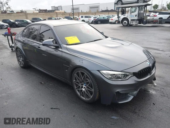 ✅ 2016 BMW M3 • VIN: WBS8M9C56G5E68505 • Lot: 44036980. Wystawiony na IAAI z przebiegiem 94 574 mil. Bezpłatny archiwum sprzedaży aukcyjnych z USA i szczegółowy raport historii pojazdu na DreamBid. Zdjęcie 1.