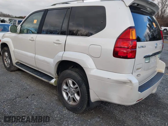 ✅ 2005 Lexus GX 470 • VIN: JTJBT20X850073226 • Лот: 43583273. Опубліковано раніше на IAAI з пробігом 283 306 миль. Безкоштовний доступ до архіву аукціонних продажів зі США та докладний звіт про історію автомобіля на DreamBid. Зображення 3.
