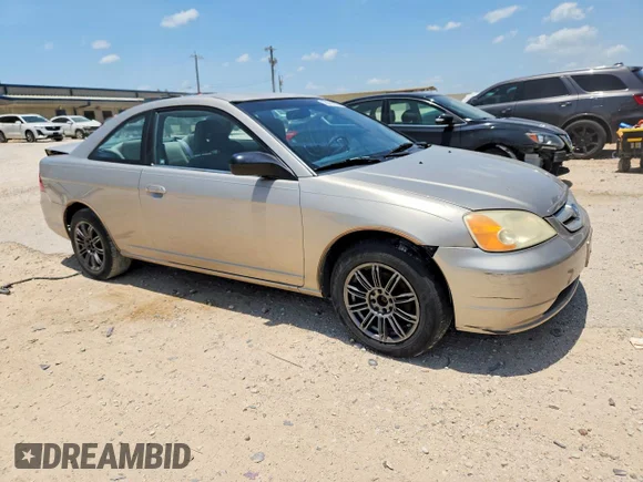 ✅ 2002 Honda Civic LX • VIN: 1HGEM22562L064478 • Лот: 58516336. Опубликован ранее на Copart с пробегом 11 179 миль. Бесплатный доступ к архиву аукционных продаж из США и подробный отчёт об истории автомобиля на DreamBid. Изображение 4.