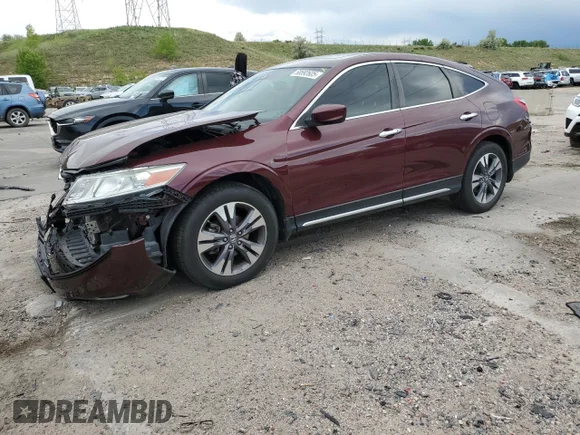 ✅ 2015 Honda Crosstour EX-L • VIN: 5J6TF1H56FL001771 • Лот: 65374045. Опубликован ранее на Copart с пробегом 65 585 миль. Бесплатный доступ к архиву аукционных продаж из США и подробный отчёт об истории автомобиля на DreamBid. Изображение 1.