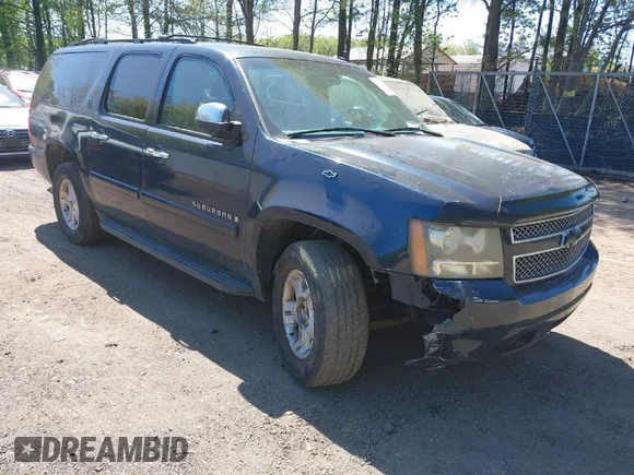 ✅ 2008 Chevrolet Suburban 3LT • VIN: 1GNFK16368J138876 • Lot: 42039588. Listed on IAAI with 318,374 mi. Free auction sales archive from the USA and detailed vehicle history report at DreamBid. Image 1.