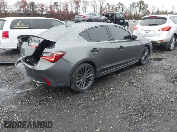 ✅ 2022 Acura ILX Premium • VIN: 19UDE2F87NA007963 • Lot: 43521905. Listed on IAAI with 80,180 mi. Free auction sales archive from the USA and detailed vehicle history report at DreamBid. Image 4.