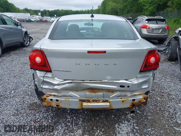 ✅ 2012 Dodge Avenger SXT • VIN: 1C3CDZCB0CN133422 • Lot: 42510028. Listed on IAAI with 157,804 mi. Free auction sales archive from the USA and detailed vehicle history report at DreamBid. Image 6.