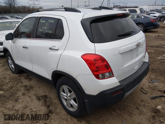 ✅ 2016 Chevrolet Trax LT • VIN: KL7CJPSBXGB679773 • Lot: 44204084. Wystawiony na IAAI z przebiegiem 136 470 mil. Bezpłatny archiwum sprzedaży aukcyjnych z USA i szczegółowy raport historii pojazdu na DreamBid. Zdjęcie 3.