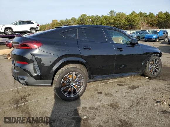 ✅ 2021 BMW X6 xDrive40i • VIN: 5UXCY6C07M9D92823 • Lot: 68319162. Listed on Copart with 21,755 mi. Free auction sales archive from the USA and detailed vehicle history report at DreamBid. Image 3.