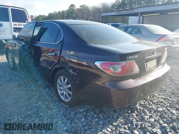 ✅ 2004 Lexus ES 350 • VIN: JTHBA30G345030038 • Лот: 41457908. Опубликован ранее на IAAI с пробегом 238 356 миль. Бесплатный доступ к архиву аукционных продаж из США и подробный отчёт об истории автомобиля на DreamBid. Изображение 3.