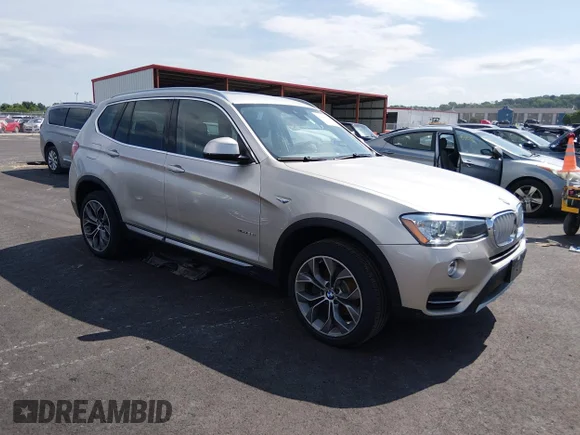 ✅ 2017 BMW X3 xDrive28i • VIN: 5UXWX9C30H0T21529 • Лот: 45308125. Опубліковано раніше на IAAI з пробігом 154 903 миль. Безкоштовний доступ до архіву аукціонних продажів зі США та докладний звіт про історію автомобіля на DreamBid. Зображення 1.