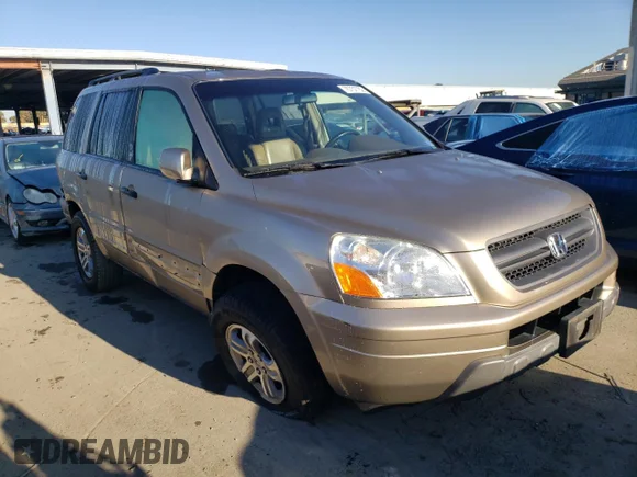 ✅ 2005 Honda Pilot EX-L • VIN: 2HKYF18525H510500 • Лот: 70757782. Опубликован ранее на Copart с пробегом 123 755 миль. Бесплатный доступ к архиву аукционных продаж из США и подробный отчёт об истории автомобиля на DreamBid. Изображение 4.