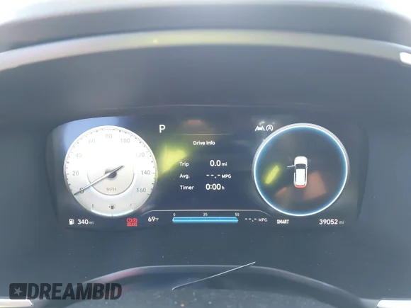 ✅ 2021 Hyundai Santa Fe SEL • VIN: 5NMS6DAJ9MH320770 • Лот: 45228793. Опубликован ранее на IAAI с пробегом 39 052 миль. Бесплатный доступ к архиву аукционных продаж из США и подробный отчёт об истории автомобиля на DreamBid. Изображение 7.
