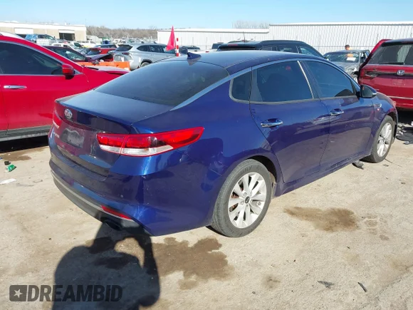 ✅ 2018 Kia Optima LX • VIN: 5XXGT4L30JG263978 • Lot: 44443881. Wystawiony na IAAI z przebiegiem 132 768 mil. Bezpłatny archiwum sprzedaży aukcyjnych z USA i szczegółowy raport historii pojazdu na DreamBid. Zdjęcie 4.