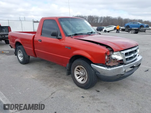 ✅ 1999 Ford Ranger XL • VIN: 1FTYR10V9XUB87381 • Lot: 44669466. Listed on IAAI with 148,383 mi. Free auction sales archive from the USA and detailed vehicle history report at DreamBid. Image 1.