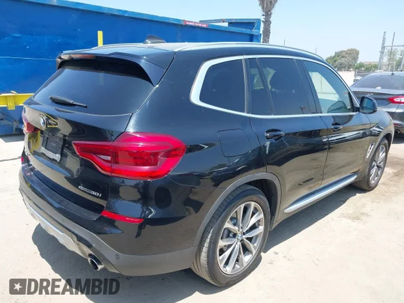 ✅ 2019 BMW X3 sDrive30i • VIN: 5UXTR7C50KLF31673 • Lot: 45301639. Listed on IAAI with 78,569 mi. Free auction sales archive from the USA and detailed vehicle history report at DreamBid. Image 4.
