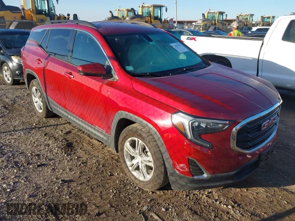 ✅ 2018 GMC Terrain SLE Diesel • VIN: 3GKALNEU5JL261959 • Lot: 42053967. Listed on IAAI with 35,601 mi. Free auction sales archive from the USA and detailed vehicle history report at DreamBid. Image 1.