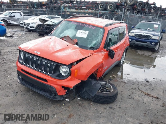 ✅ 2021 Jeep Renegade Latitude • VIN: ZACNJCBB0MPN27276 • Lot: 43365918. Wystawiony na IAAI z przebiegiem Nie podano. Bezpłatny archiwum sprzedaży aukcyjnych z USA i szczegółowy raport historii pojazdu na DreamBid. Zdjęcie 6.