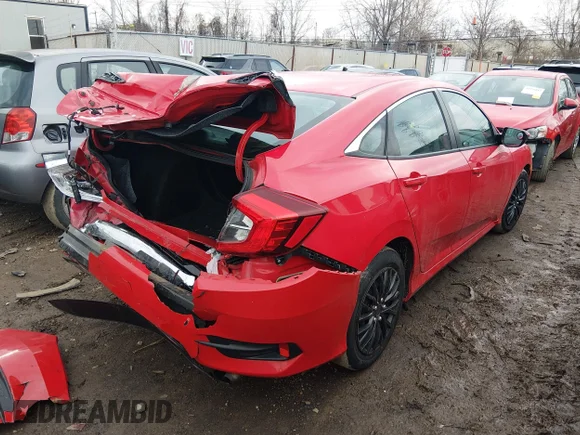 ✅ 2020 Honda Civic LX • VIN: 2HGFC2F64LH598054 • Лот: 44006669. Опубликован ранее на IAAI с пробегом 59 904 миль. Бесплатный доступ к архиву аукционных продаж из США и подробный отчёт об истории автомобиля на DreamBid. Изображение 4.