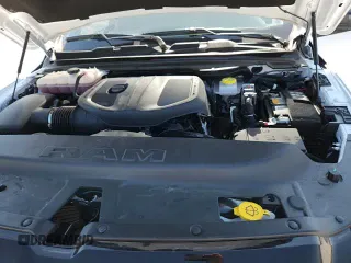 2025 Ram 1500 Big Horn with VIN 1C6SRFFPXSN607297, listed as a Copart auction lot 62687315 with 8,088 mi miles and Salvage title. Bid and sale history available at DreamBid. Image 14.