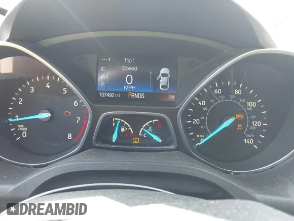 ✅ 2017 Ford Escape SE • VIN: 1FMCU9G90HUA86405 • Лот: 45352478. Опубликован ранее на IAAI с пробегом 107 492 миль. Бесплатный доступ к архиву аукционных продаж из США и подробный отчёт об истории автомобиля на DreamBid. Изображение 7.